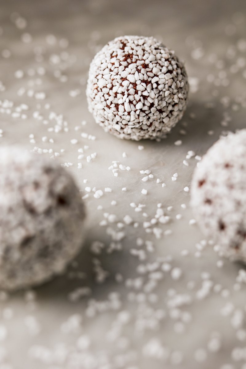 Chokladboll med pärlsocker - Güntherska