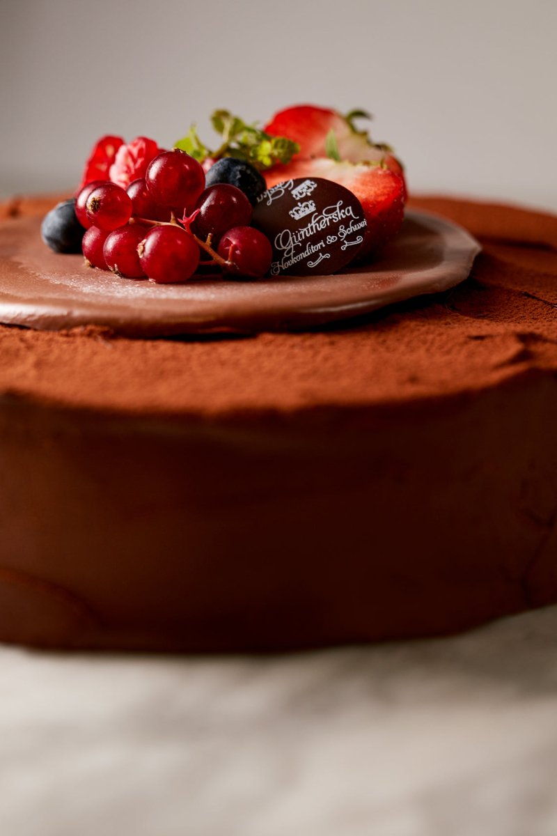 Dansk chokladtårta - Güntherska